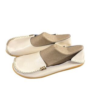 Elegant Cream Loafers for Women